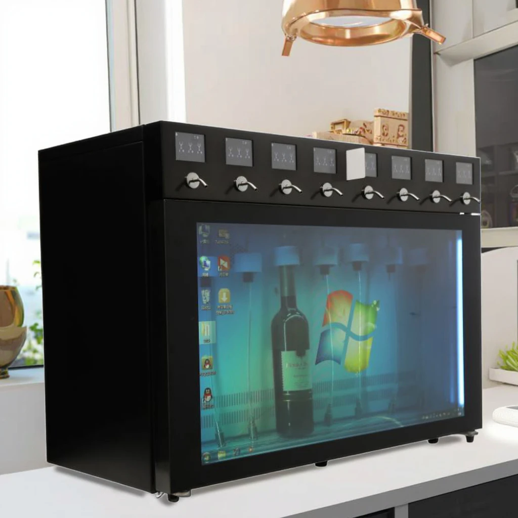 8 Bottles bar Cooler Electric Wine Dispenser Automatic Machine - view 2