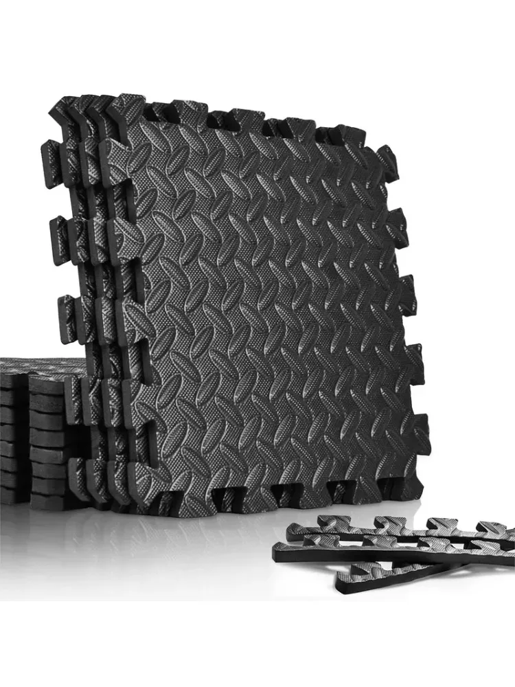 Tapis de sol en mousse EVA imbriqués, carreaux imperméables et antidérapants pour salle de sport, garage, chambre d'enfants, tapis de sport d'entraînement à domicile, tapis de Puzzle