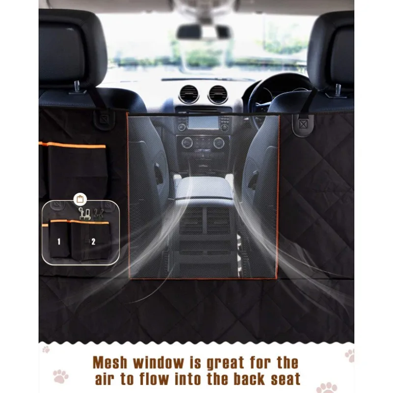 Portable Pet Car Mat Waterproof Dir Resistant Cross-Border Pet  Cuion Vehicle Interior Decoration Accories