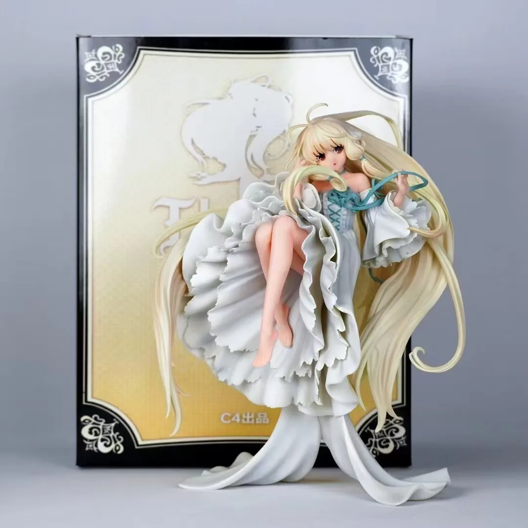 

Chi Chobits Anime Figure - PVC Sculpture Office Decoration Otaku Collectible Girl Figure for Home Decoration