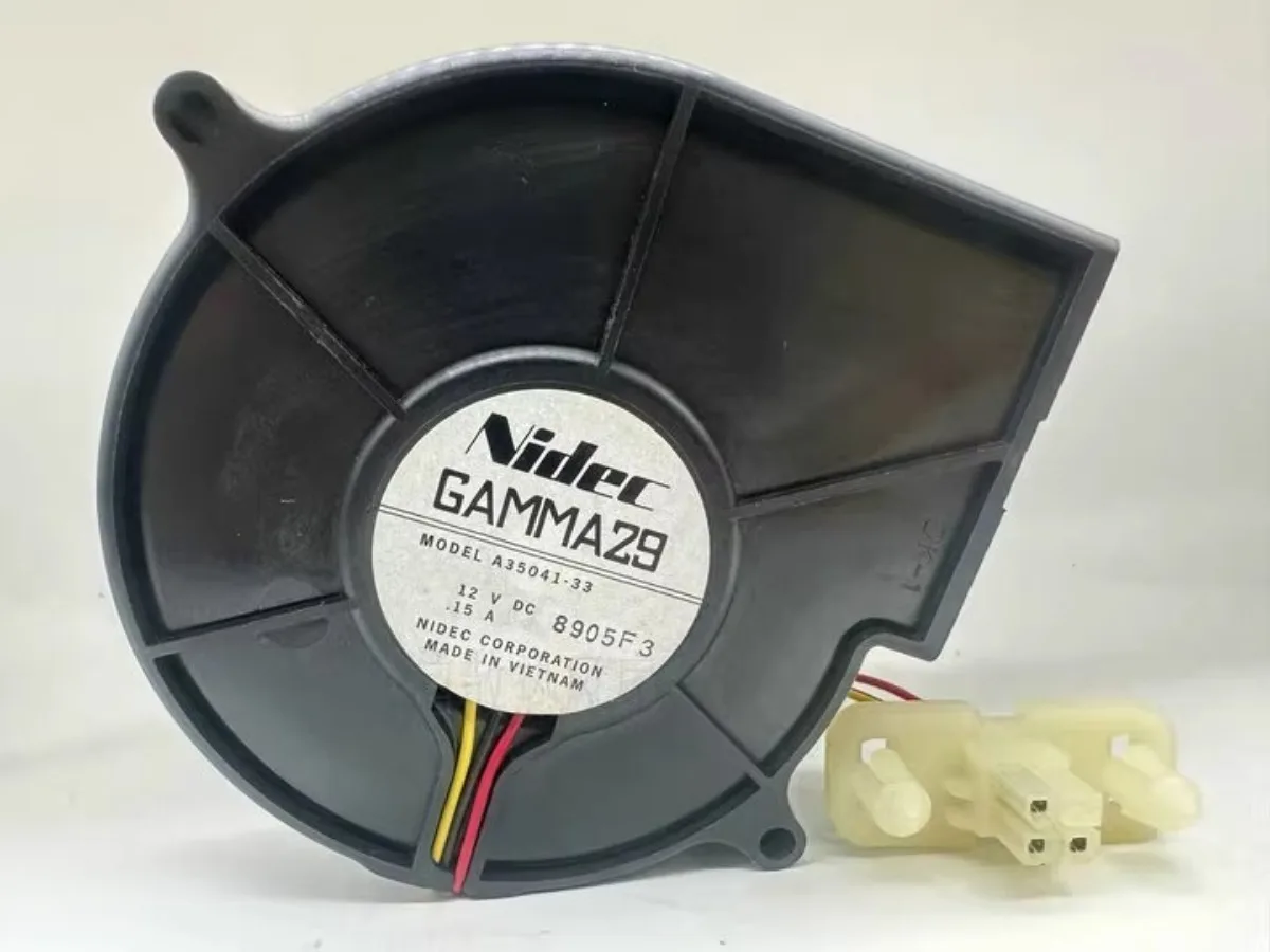 For NIDEC A35041-33 9730 DC12V 0.15A 9.7CM 3-Pin Turbo Cooling Fan