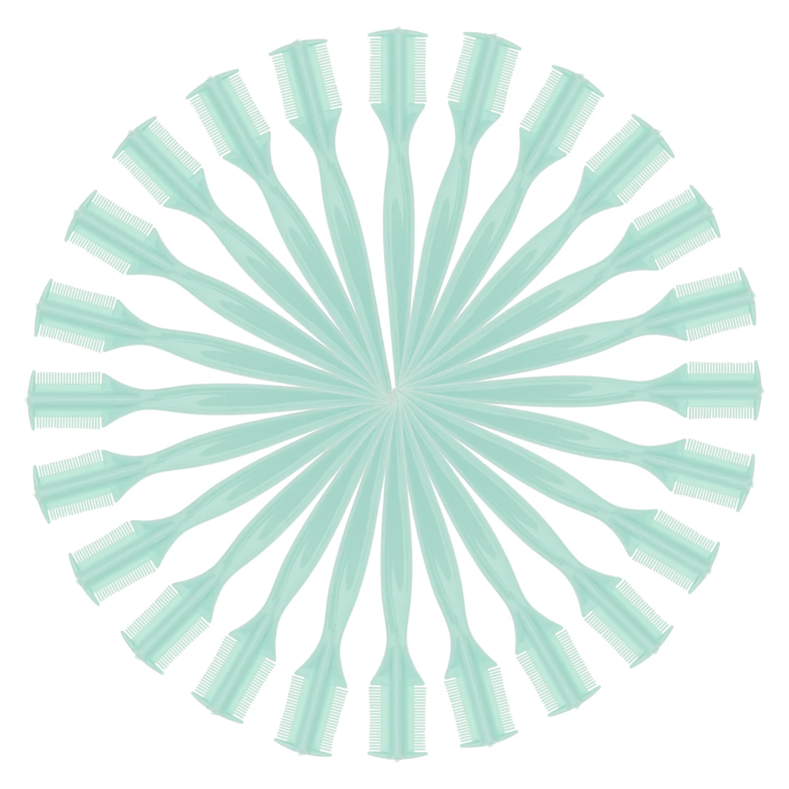 

50Pcs Eyelash Comb Brow Combs Practical Eyelash Separators Portable Makeup Tool Exquisite Details Brow Comb Bangs Organizer