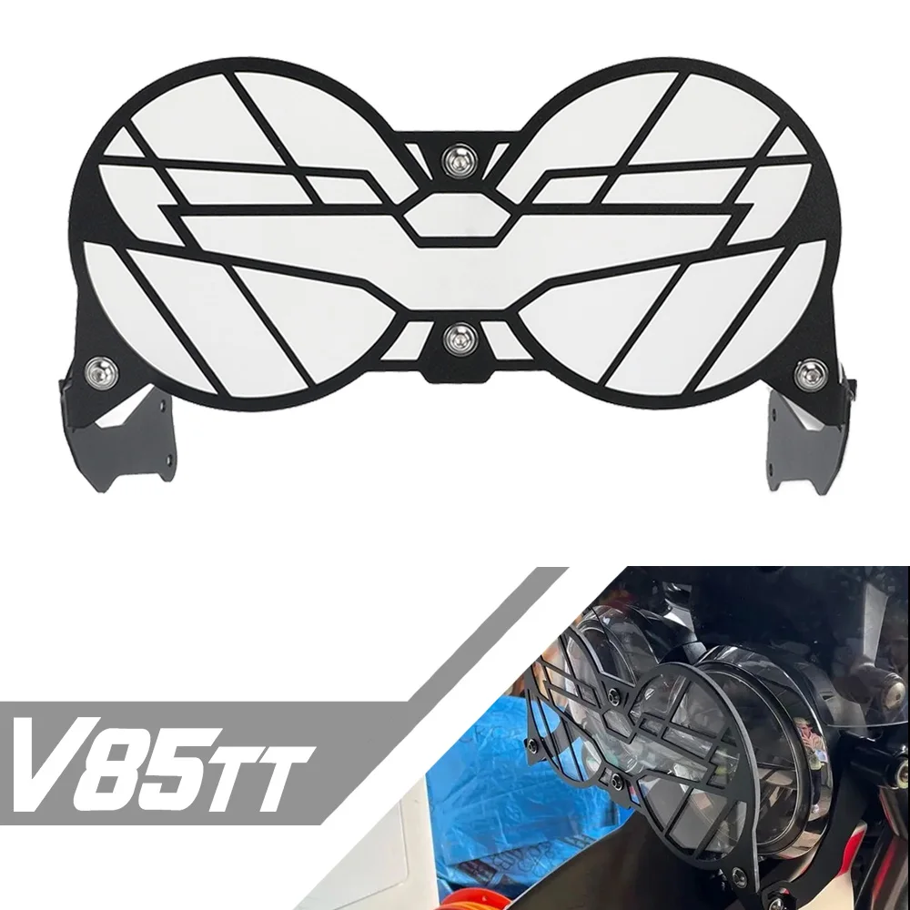 

2023 2024 For Guzzi V85TT V 85TT 2019 2020 2021 2022 V85 TT Motorcycle Accessories Headlight Guard Grille Cover Protector Grill