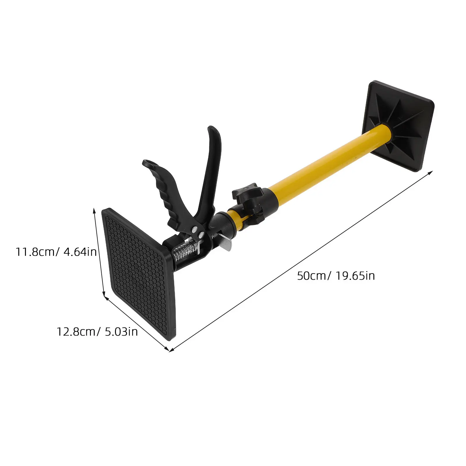 Telescopic Cabinet Jack Support Rod 16.69-45.28inch Adjustable Lifting Pole for Bathroom Kitchen Cabinet Installation Heavy Duty