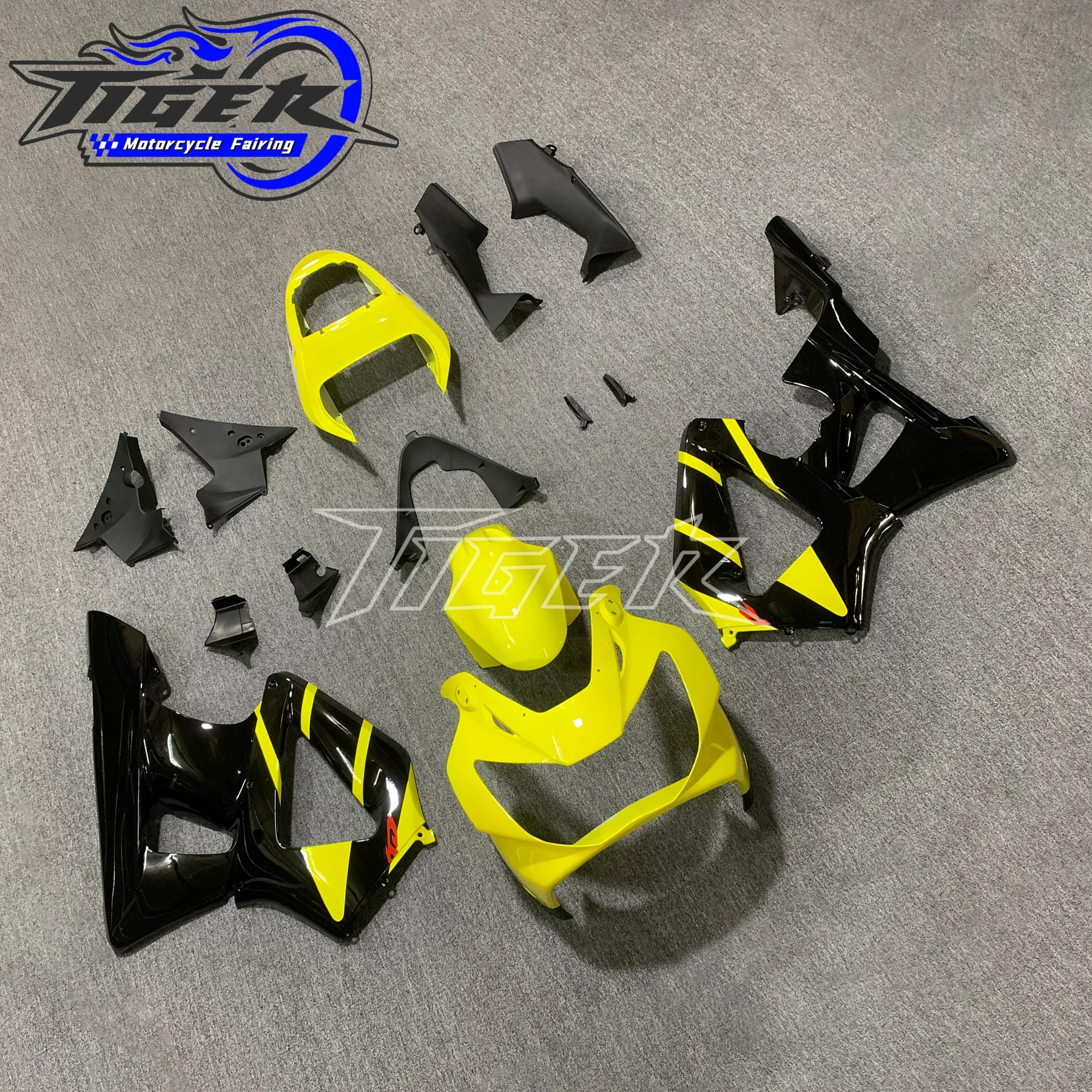 For Honda Cbr929RR 2000 - 2001 Plastic Fairings 00 01 glossy Black Abs Fairing 2000 Fairings Unpainted