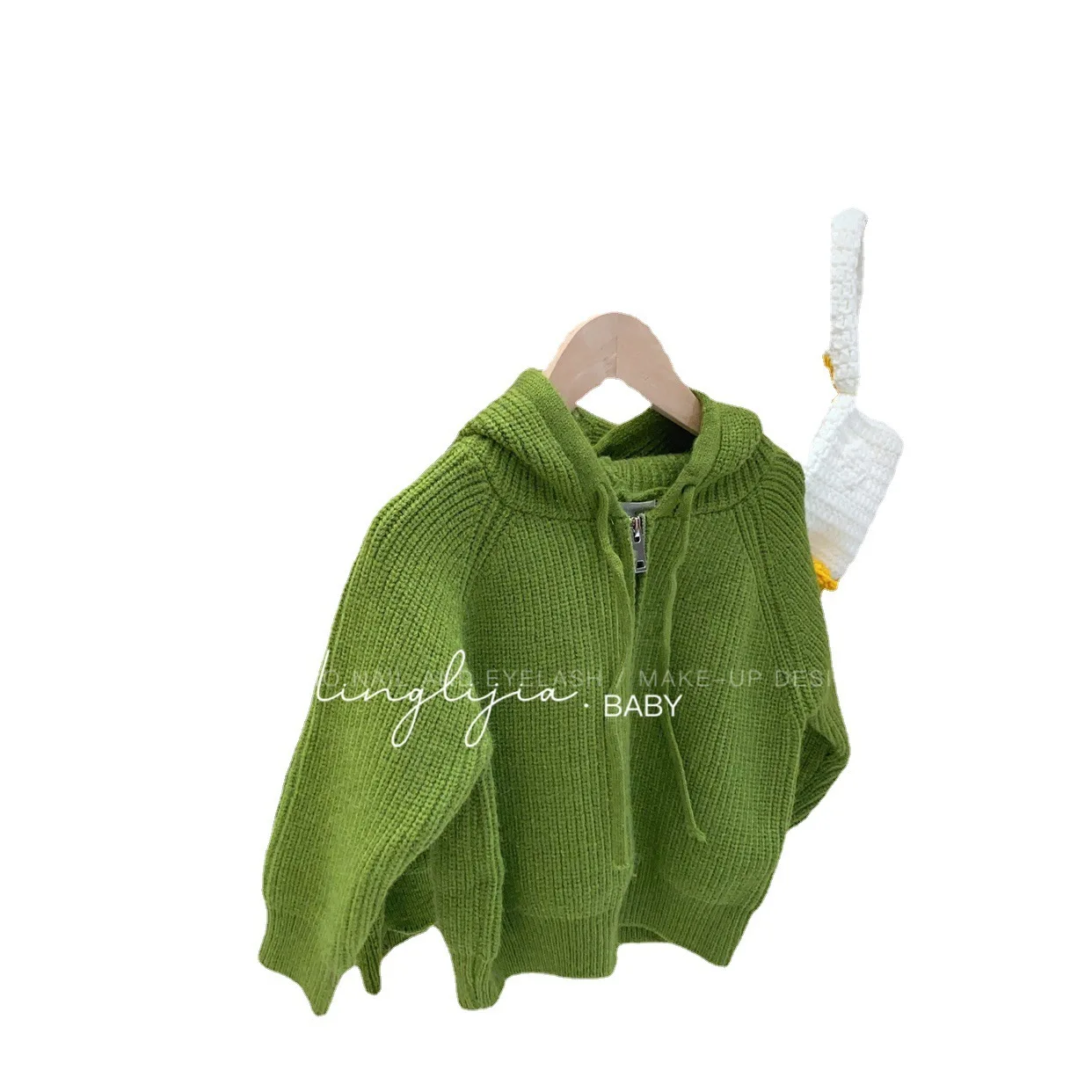 0-6T Baby Kids Coat Solid Sweaters Winter Kids Long Sleeve Jacket Hooded Autumn Baby Girls Boys Clothes Cardigan