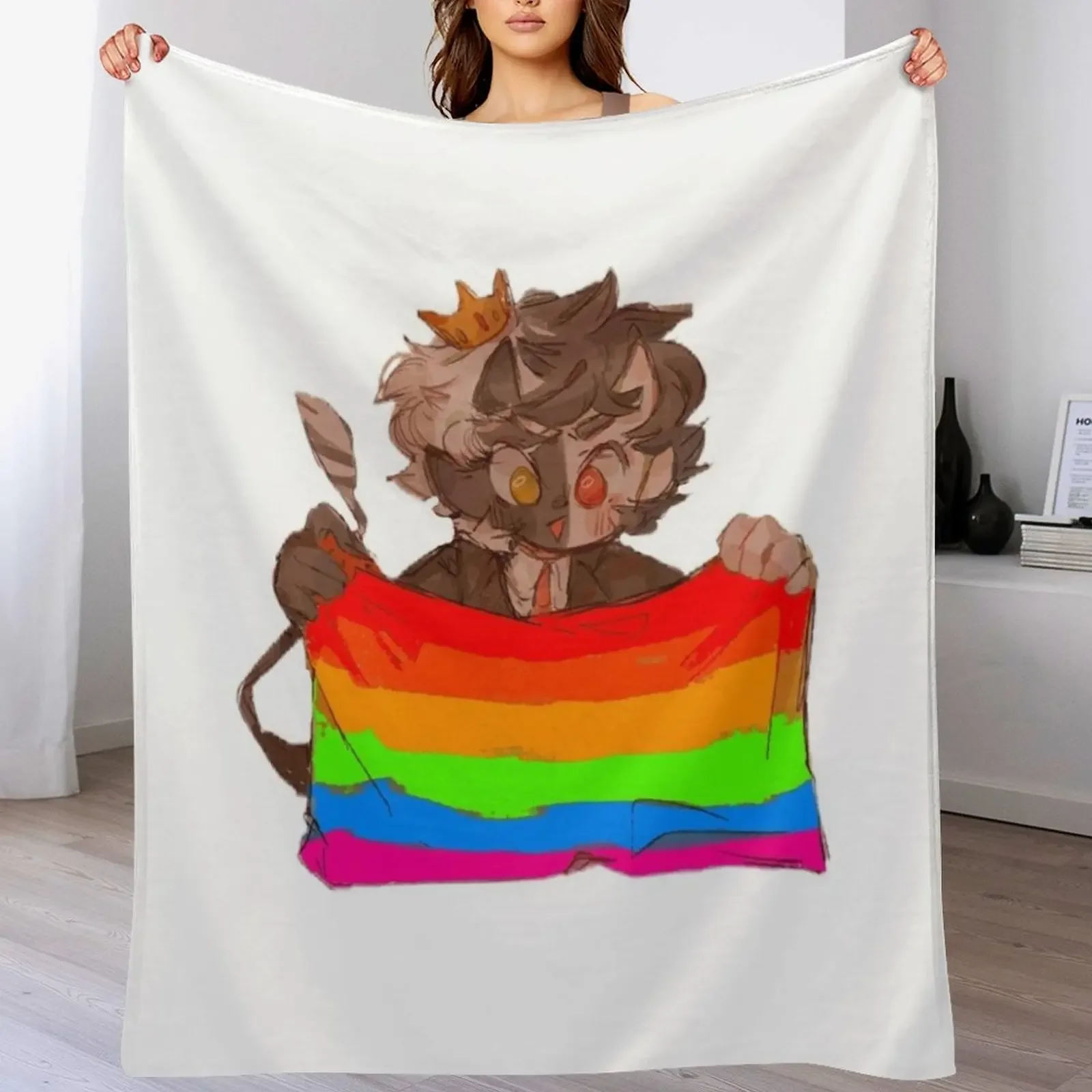 Ranboo my beloved Throw Blanket Cozy Throw Blanket Birthday Gift for Him Her