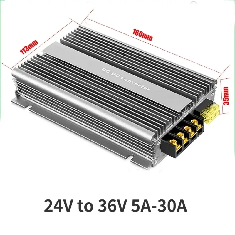 24V to 36v 5A-30A  Supply Transformer Adapter Converter DC/DC Voltage Regulator 24V-36V  Module Car Boat