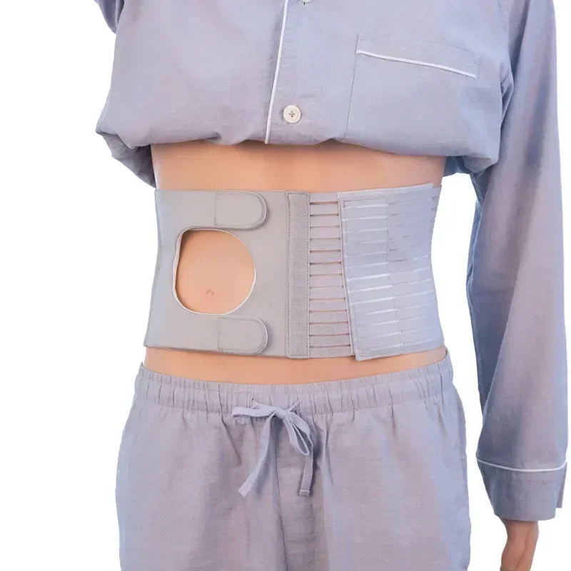 NEW Adjustable Ostomy Abdomen Wear Ostomy Pocket Medical Band Fixed Support Widened Elastic Care Waist Abdominal Auxiliary Strap