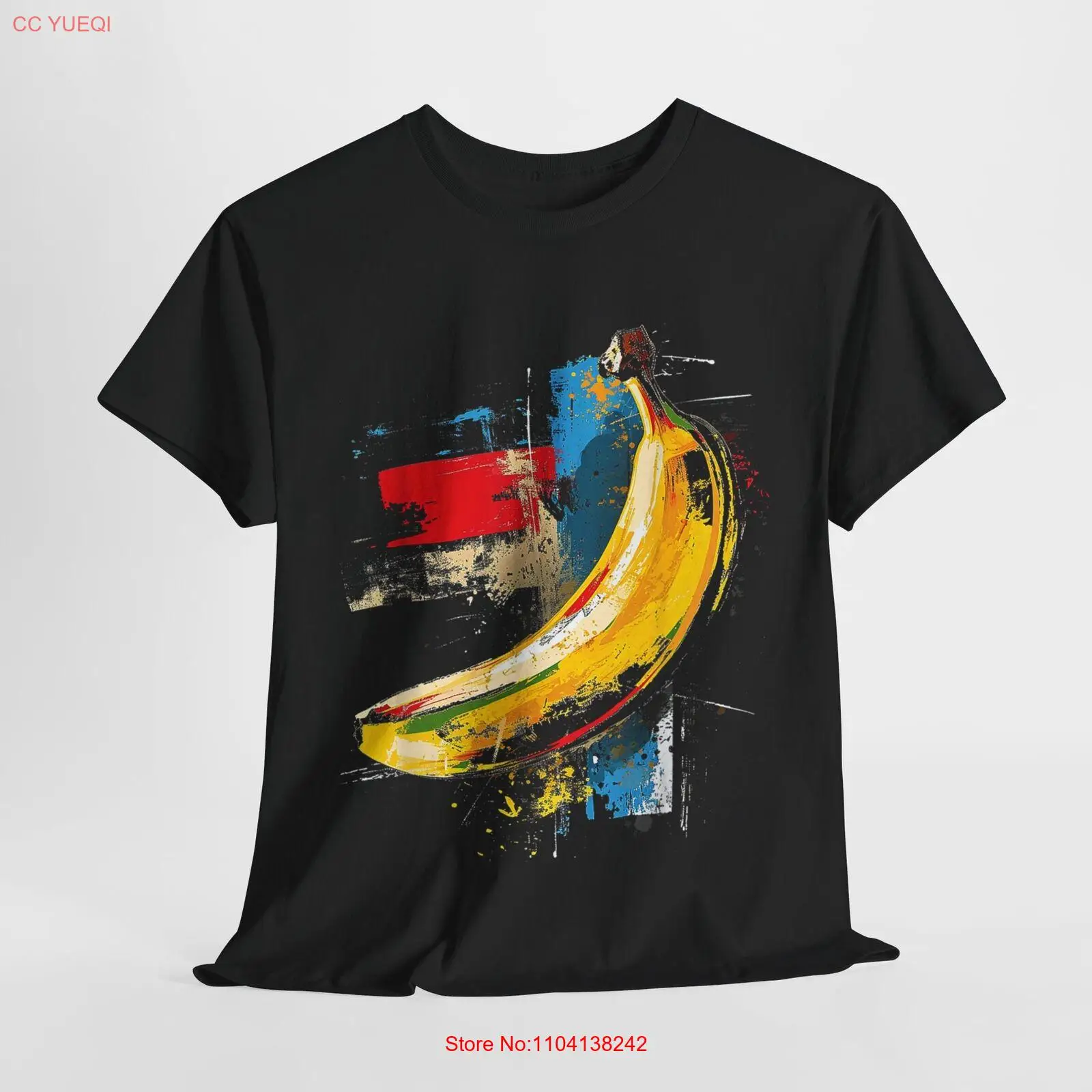 

Warhol-Inspired Banana Design Unisex Heavy Cotton Tee