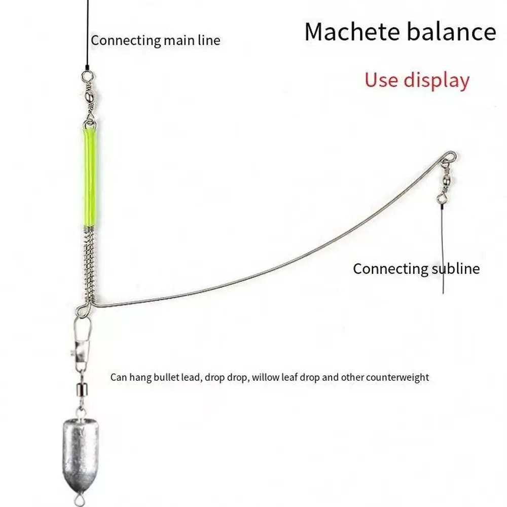 

20pcs luminous Splitter Brass Barrel Fishing Pin Line Connector 3 Way Trident Ring Rolling