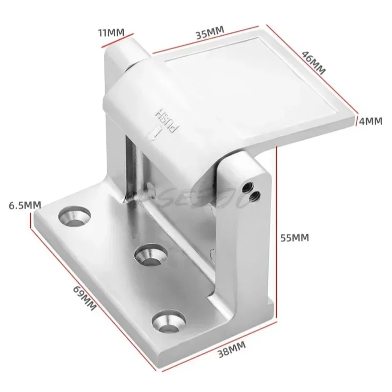 Household Portable Security Hotel Door Latch Anti Theft Chain Room Buckle Door Latch Anti Lock Door Lock Invisible