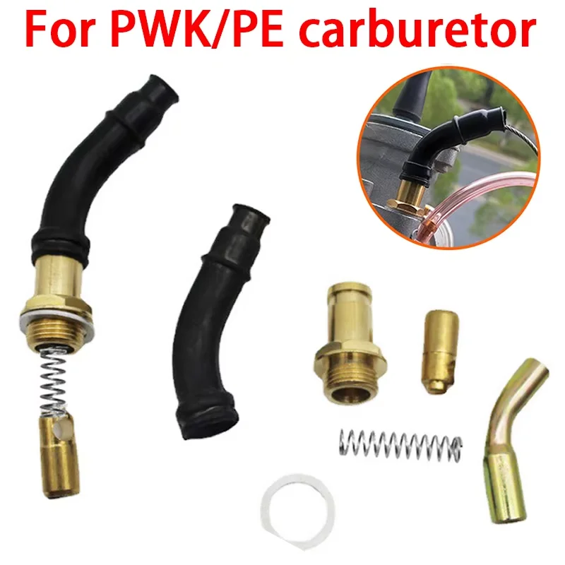 Hot Start Kit For KEIHIN Carburetors with PWK PE24 28 30 32 34 36 38 40 FCR Cable Operated Choke Assembly Manual Valve Switch