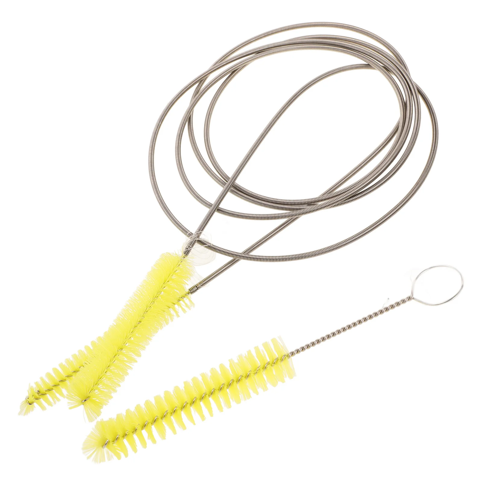 

2 Pcs Cleaning Brush Set Drain Scrub Multifunctional Scrubbing Bottle Groove Brushes Hose
