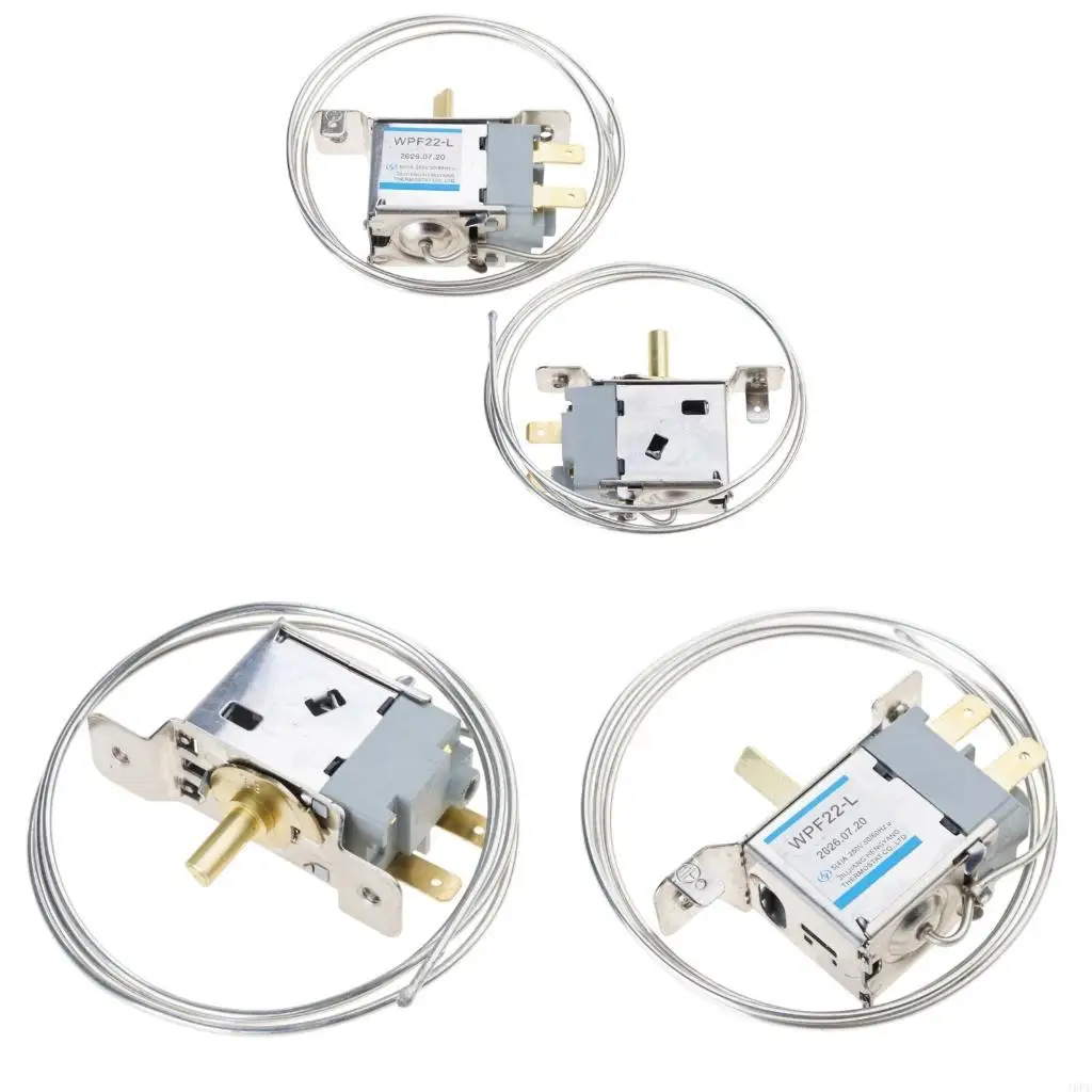 J6PE Refrigerator Thermostat WPF22 Temperature Control Switches For Fridge Freezer Cooling Regulation Replacement Accessory