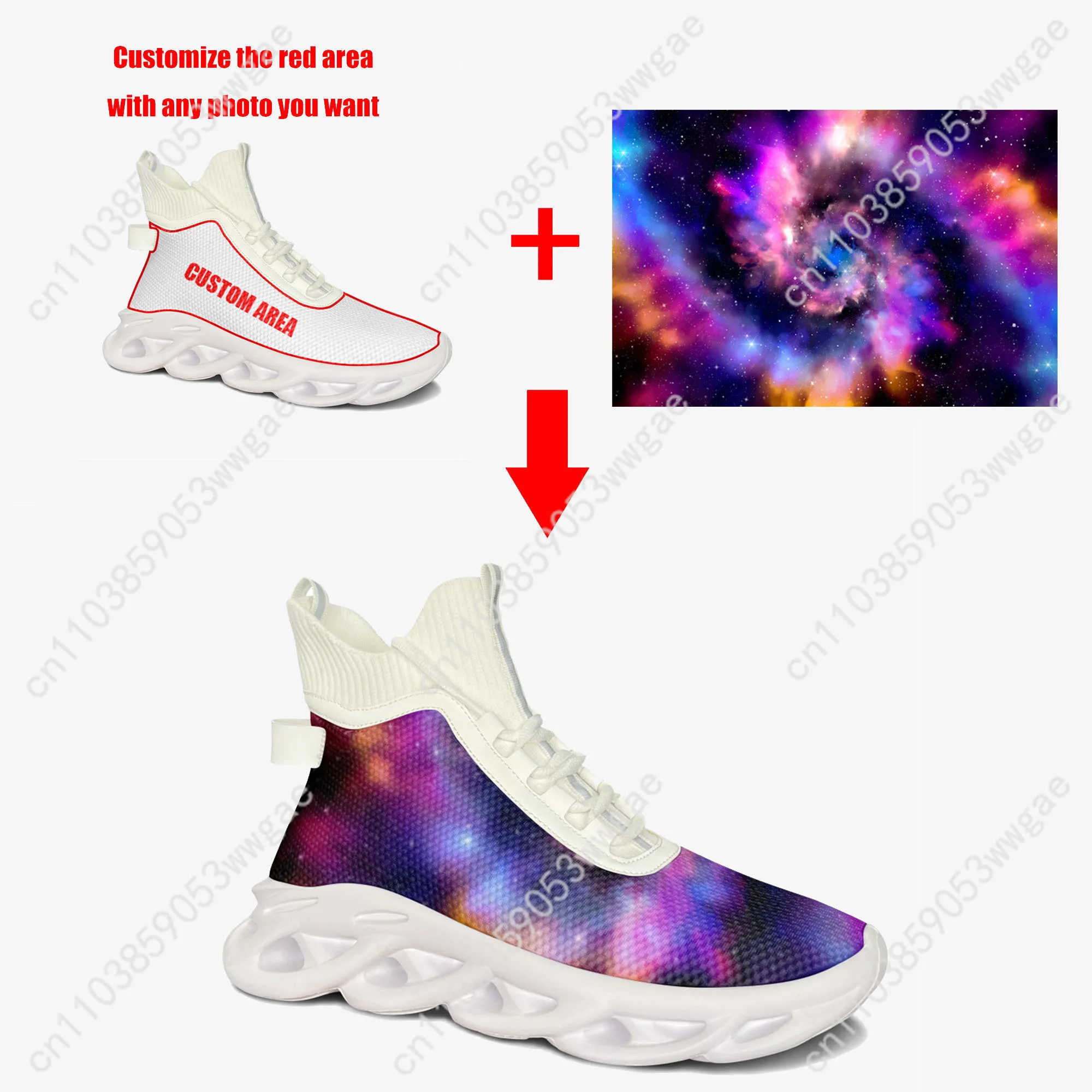 Bocchi The Rock High Top Flat Sneaker Man Women Sport Running Shoe High Quality Sneakers Lace Up Mesh Footwear Customized Shoes - Image 4
