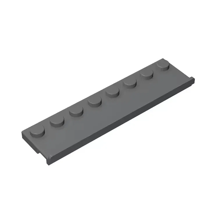 10 Stück MOC Bauteile 30586 Platte Modifiziert 2 x 8 mit Türschiene Bausteine Kinder DIY Lehrreiches High-Tech Ersatzteil Spielzeug – Detail 2