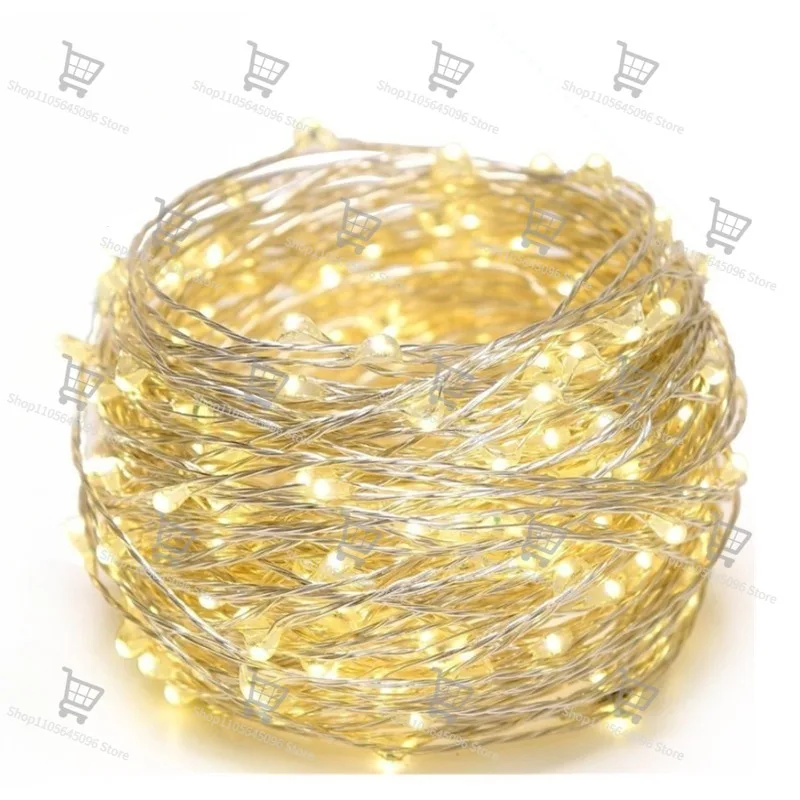 For LED Solar Copper Wire Light String, Outdoor Waterproof Ambient Light, Decorative Lights