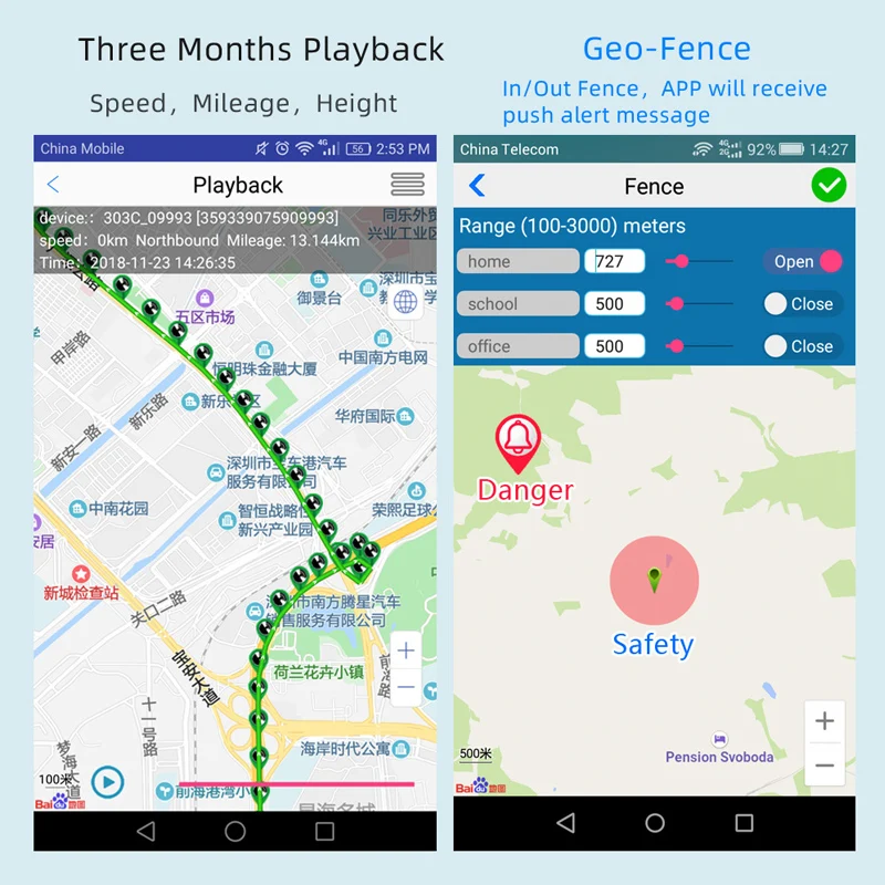 G06 GPS 위치 추적 분실 방지 장치, 보안 위치 추적기, 노인 및 어린이 분실 방지 장치, SOS 원피스 구조용