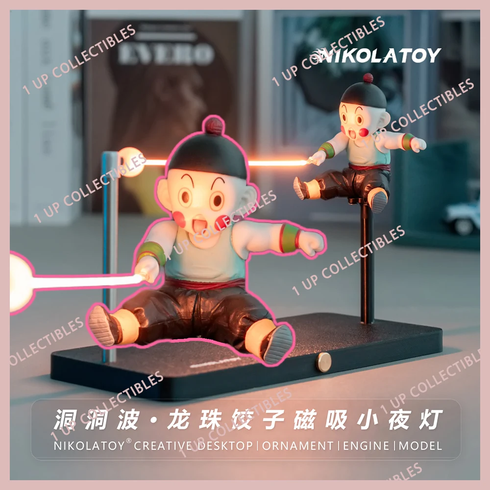 

Оригинальная оригинальная NikolaToy Dragon Ball Son Chaoz МОДЕЛЬ Ночная сенсорная магнитная лампа КРЕАТИВНАЯ НАСТОЛЬНАЯ МОДЕЛЬ ДВИГАТЕЛЯ ОРНАМЕНТ Игрушка в подарок