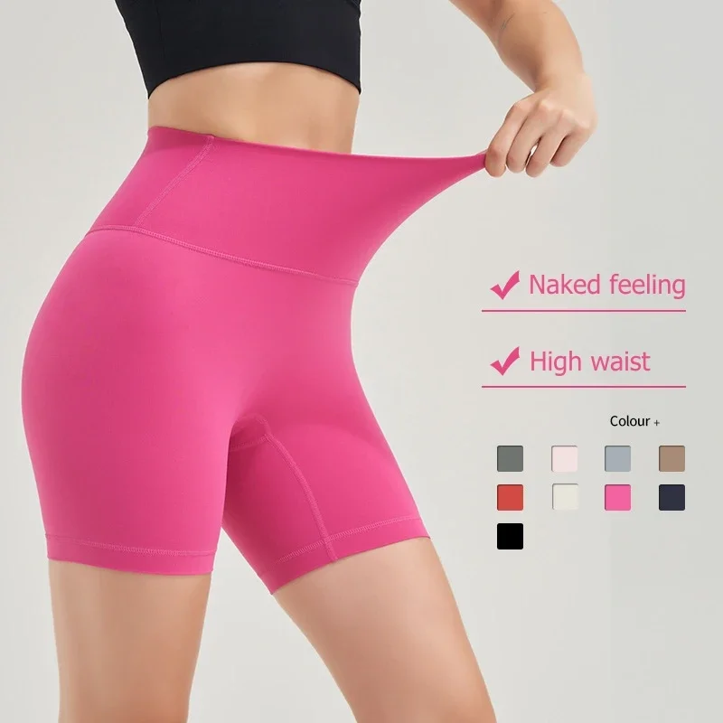 COZOK New High Waist Yoga Shorts Female Tight Cycling Shorts Gym Shorts Women Seamless Breathable Sports Pants Hot Pants