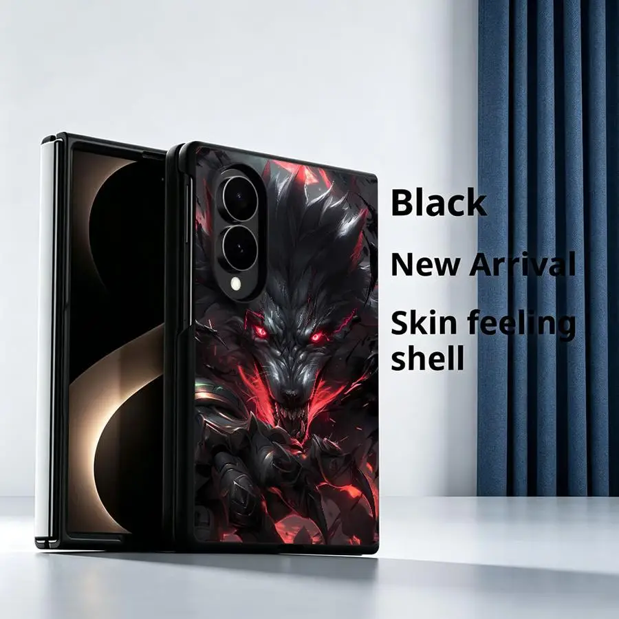 Star Orbit Moon Wolf Luxury Phone Cover Case for Samsung Galaxy ZFold8 ZFold Wide Z Fold 8 Z Fold8 Wide