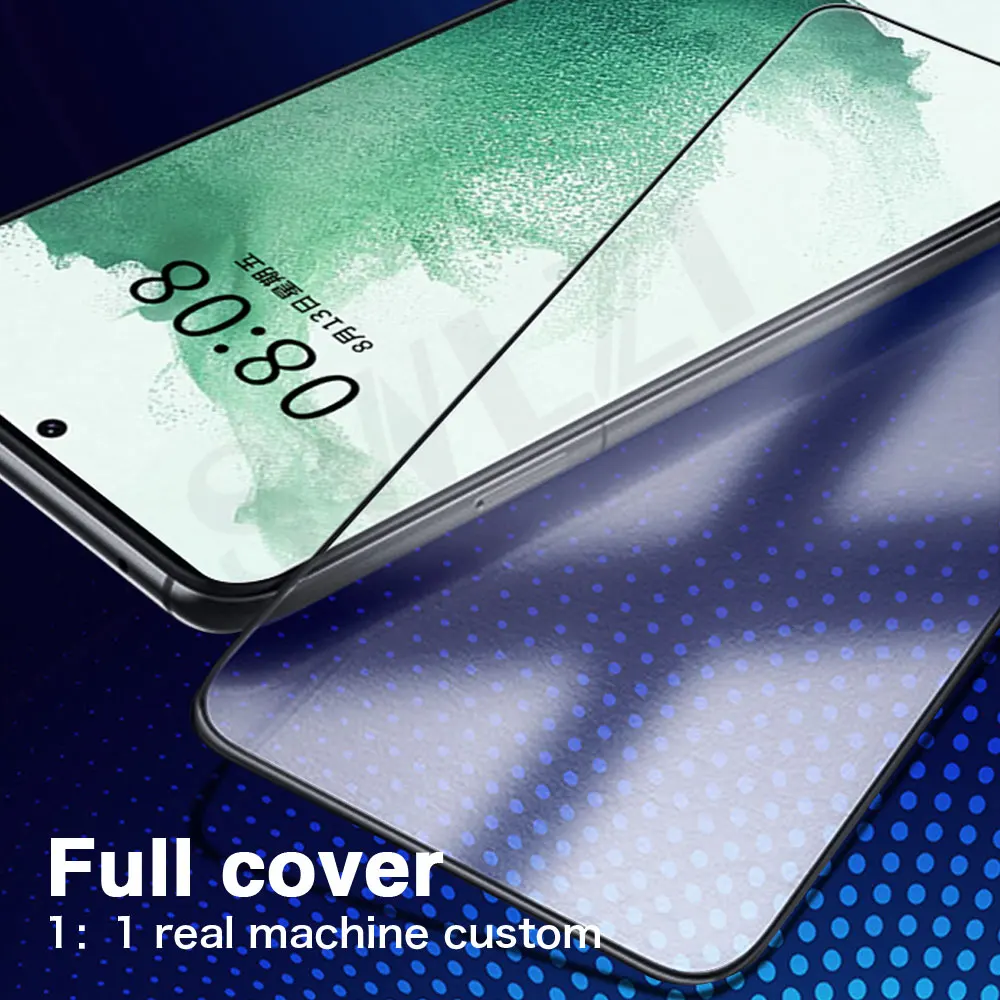 1-4Pcs protective film For Samsung Glalxy S22 S21 S20 Ultra FE S10 5G S10E S9 S8 plus Tempered Glass screen protector smartphone