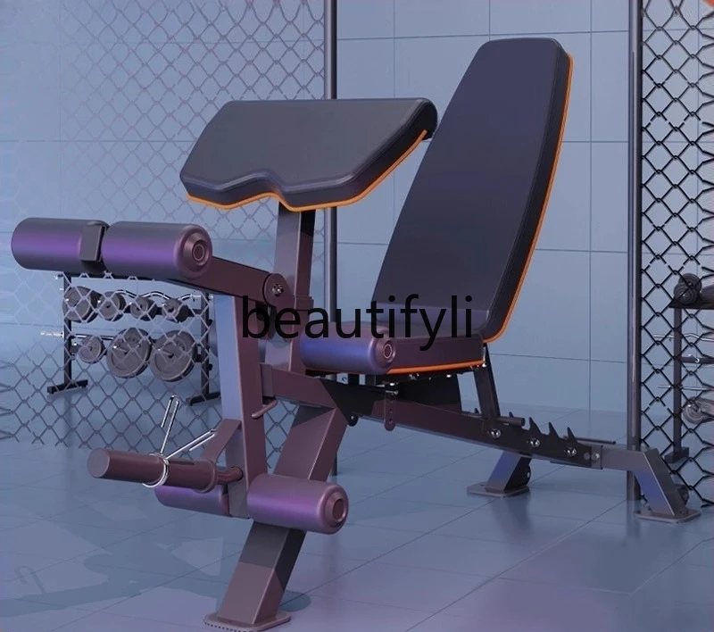 

Abdominal Plate Bench Press Fitness Equipment Commercial Sit Up Fitness Abdominal Exercise Chair Professional Dumbbell Stool