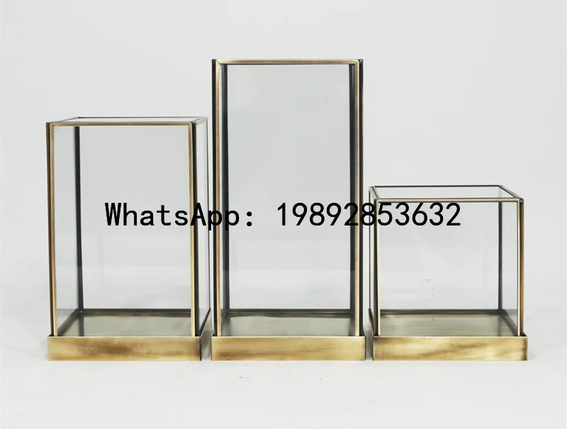 

ZK Glass Dust Cover Ornament Material Base Micro Landscape Craft Display Cover