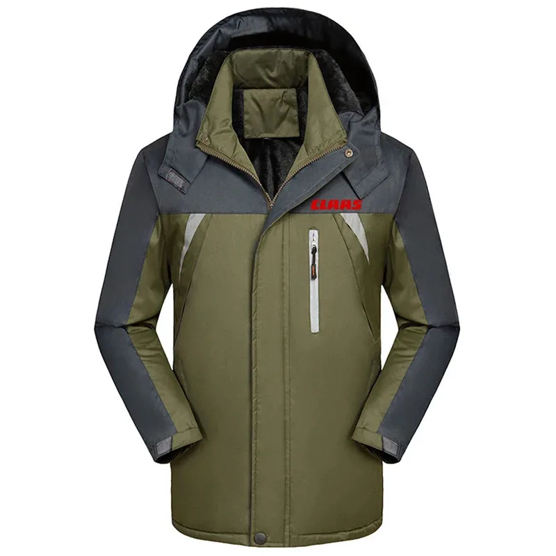 aa Bear House 002 Men's CLAAS Printing Fashion Casual Zipper Hoodies Cotton Winter Warm Jackets Harajuku Mountaineering WAT99 ★