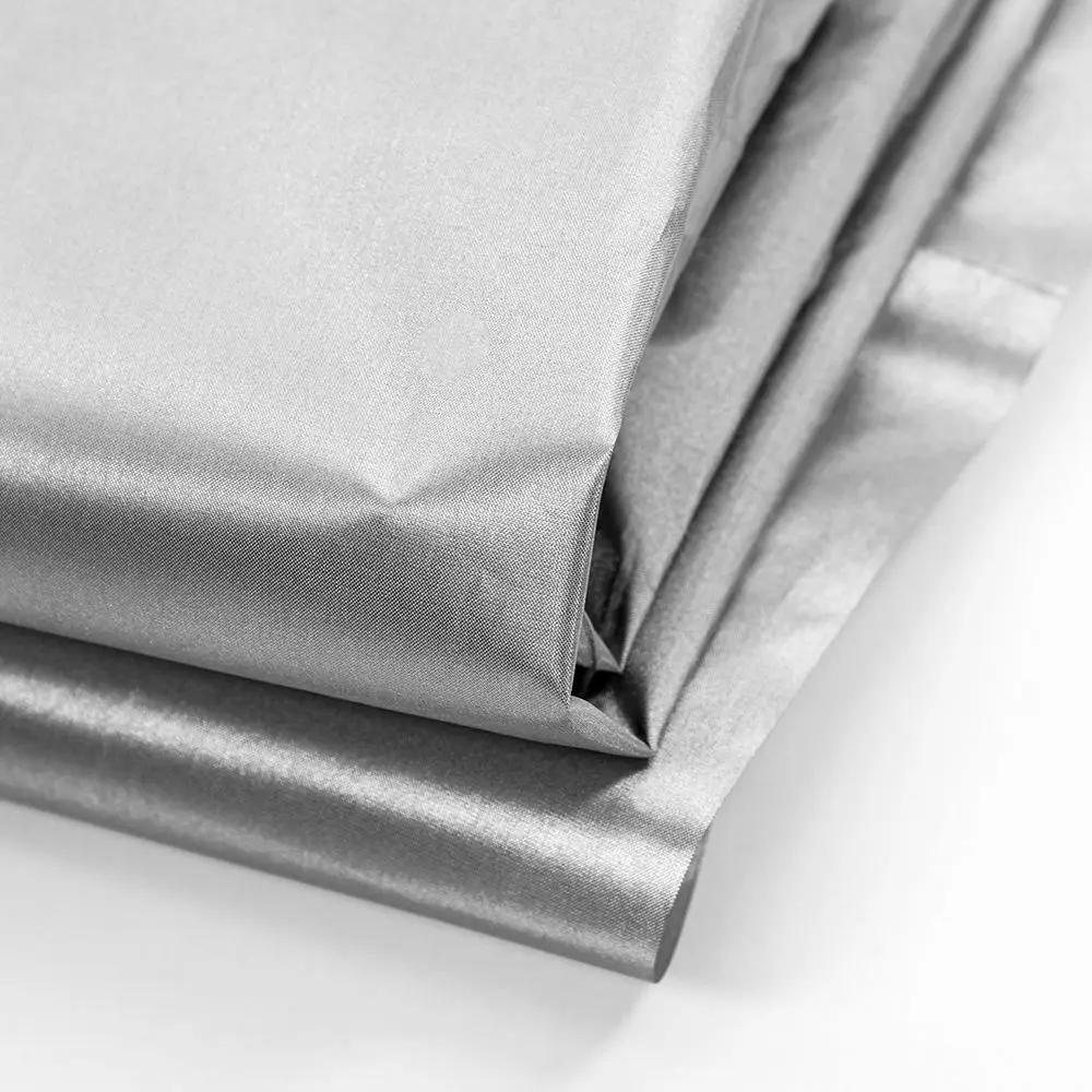 DIY หัตถกรรมทําด้วยมือผ้าม่านเย็บสิ่งทอ Patchwork ฉนวนกันความร้อนผ้าเคลือบเงินกันน้ําวัสดุไนลอน Shade ผ้า