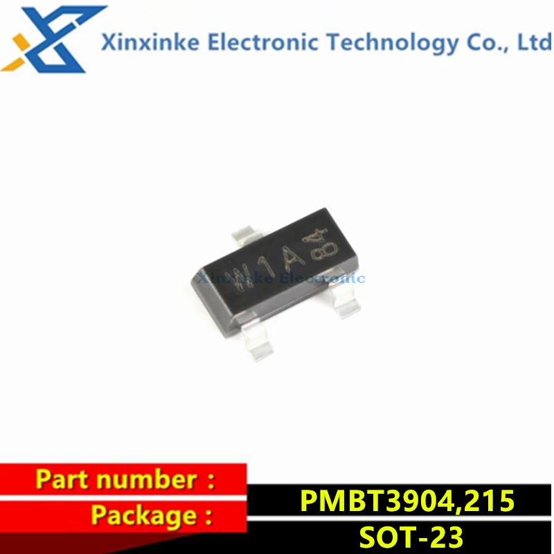 50PCS PMBT3904,215 PMBT3906,215 PMBT4401,215 PMBT4403,215 PMBT2907A PMBT2222A SOT-23 200mA  40V Transistor NPN SMD Triode