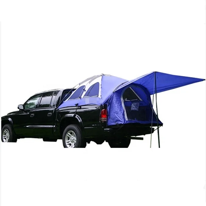 Portable Pick Up Car Tent Pickup Truck Bed Tent with Canopy Pick Up Truck Tent for Short Compact Box with High Walls