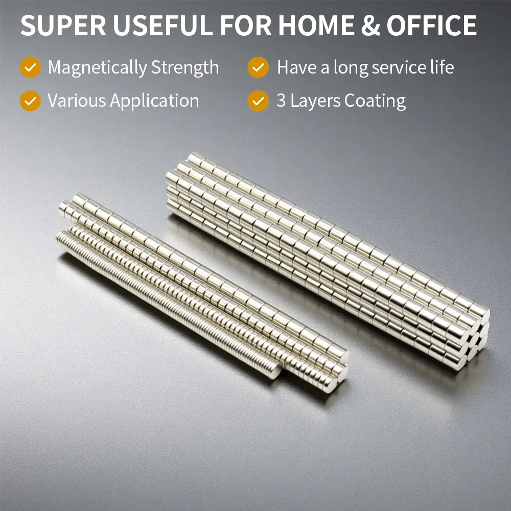 مغناطيس ثلاجة مستدير من إيمانس للسبورة البيضاء المكتبية، أدوات مناسبة لمكان العمل المنزلي، إلخ 4x2 5x2 5x3 6x2 6x3mm