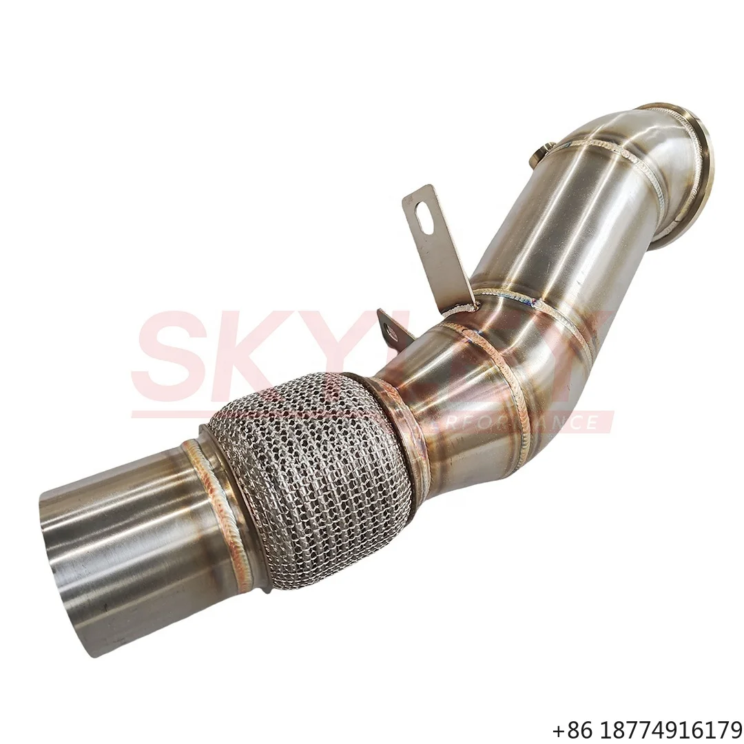

4" High Flow Performance Downpipe for 230i Ix320i 330e 330ix 420i 430i Ix520i Ix530e B48 2016~2019 2.0t
