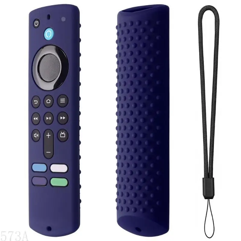 

573a полного доступа Силиконовый корпус кожа для Tvstick 4K 2023 Удаленный чехол для промывания корпуса защищает кнопки и