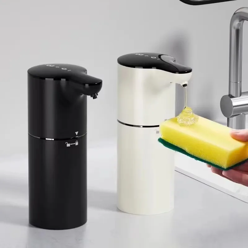 Automatic Smart Sensor Desktop Hand Sanitizer Dispenser 8 Levels Adjustable Rechargeable Electric Foam Washer Soap Dispenser