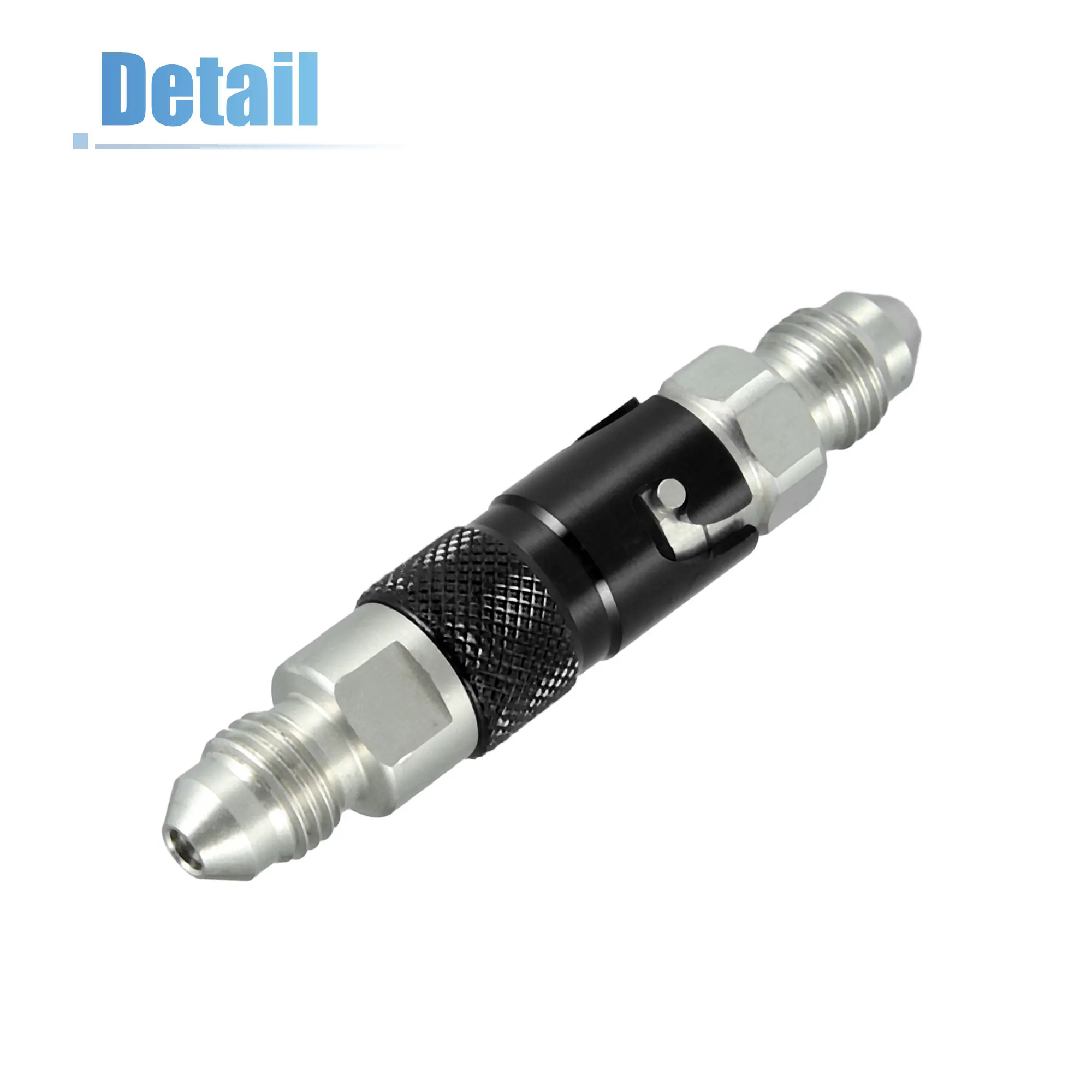 X Autohaux AN3 3AN Motorcycle Brake Caliper Connect Disconnect Fitting Line Hose Quick Release Dry Break Coupling Fitting Adapte