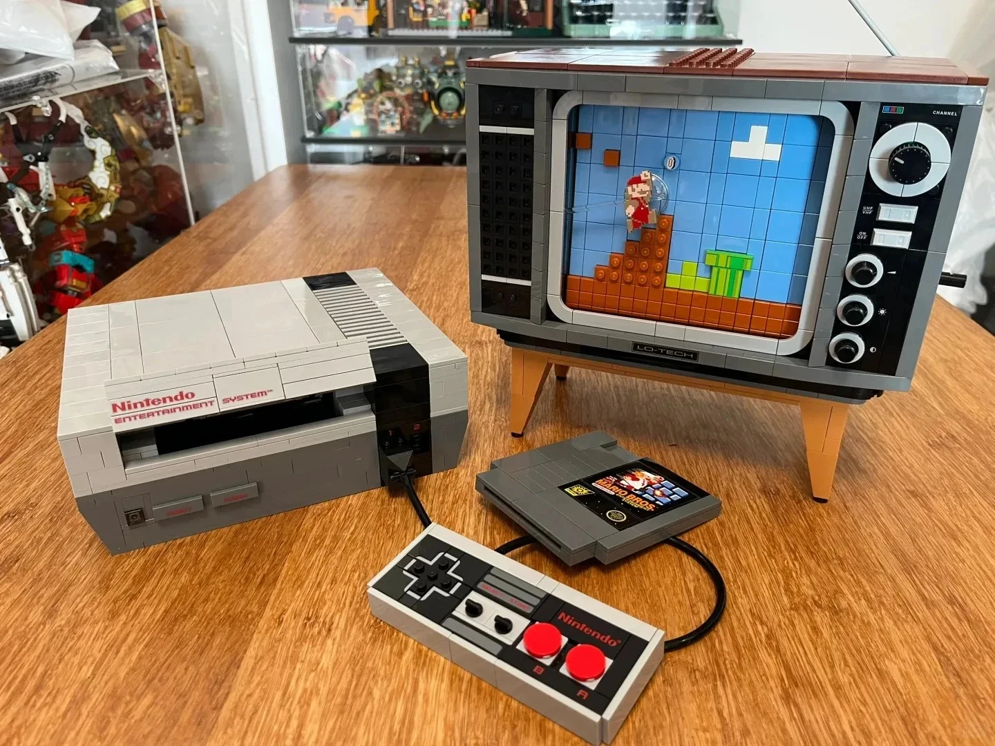 

2938 шт. Marioed NES Nintendo Entertainment System, модель, совместимая 71374, игровая консоль для ТВ, детские игрушки, украшение для рабочего стола