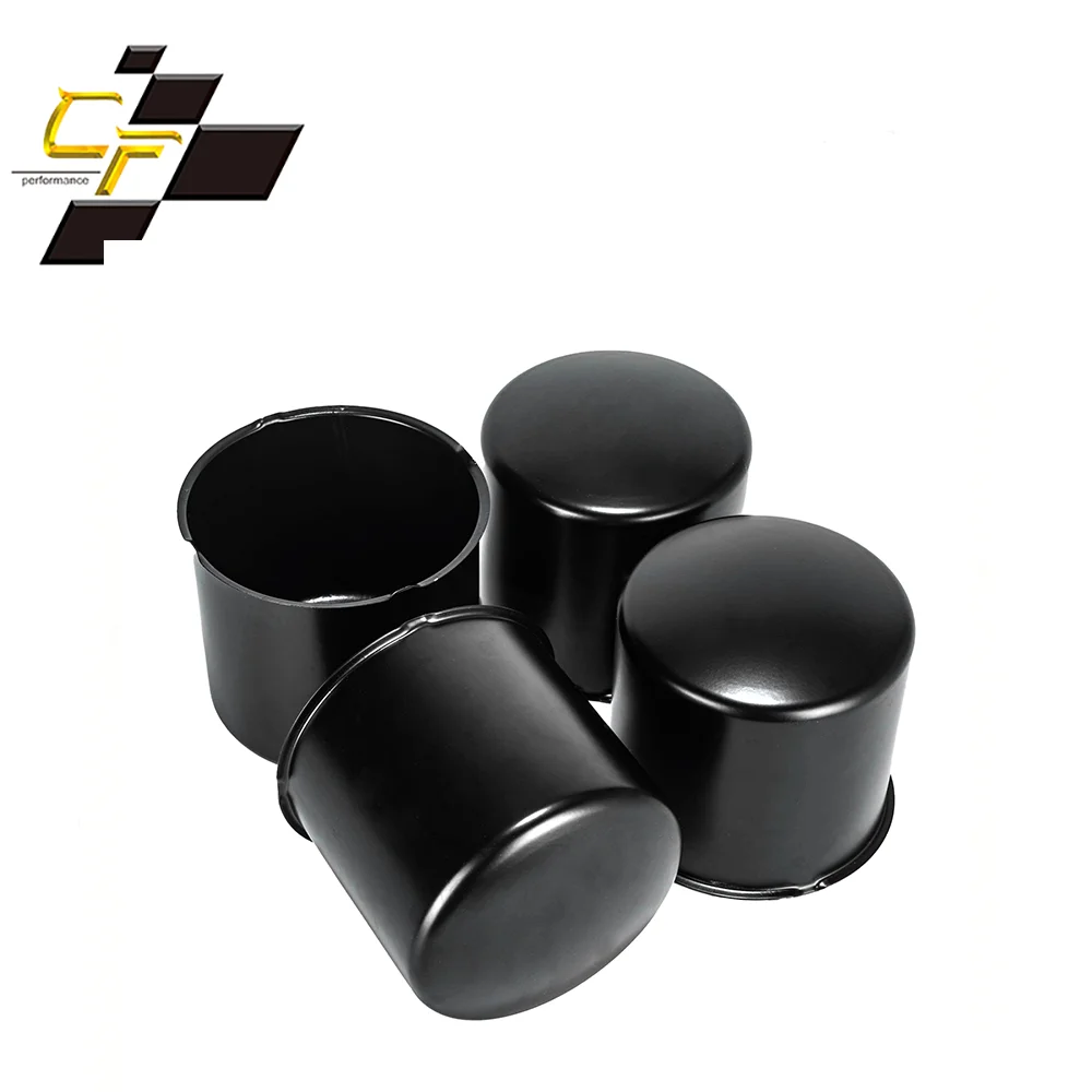 

CFPerformance 2pcs/4pcs 124.4mm(4.9") Stainless Push-Thru Center Caps Modification Car Styling Push Thru Metal Hub center Caps
