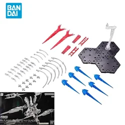 Bandai Original GUNDAM Anime Model RG FIN FUNNEL EFFECT for Hi-V GUNDAM Action Figure Assembly Model PB Toys Gifts for Children