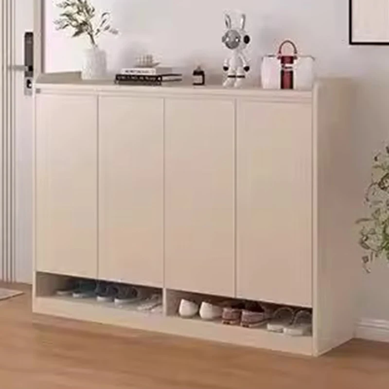 

Slippers Vertical Shoe Cabinet Organizer Storage Living Room Mobile Display Box Shoe Shelf Luxury Muebles Shoemakers Furniture