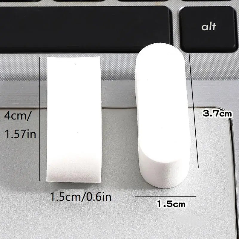 10 Pcs Soft Makeup Sponge Wet And Dry Use White Puff Foundation Concealer Smearing Powder Puff Cosmetics Tool