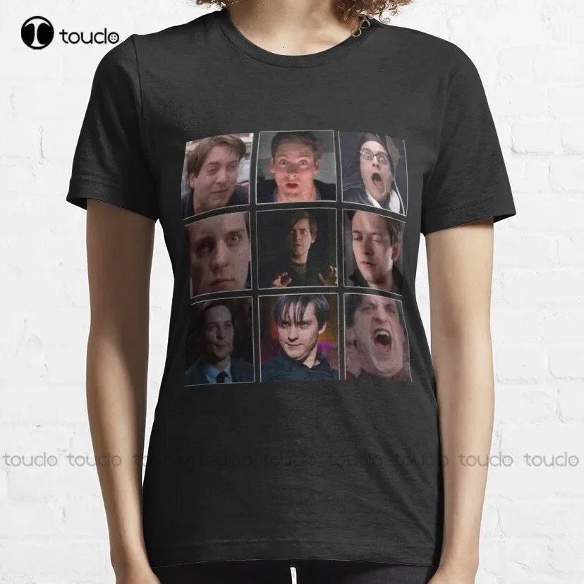 Spoddermun 3 Tobey Maguire T-Shirt Birthday Boy Shirt Custom Aldult Teen Unisex Digital Printing Tee Shirt Xs-5Xl Fashion Funny