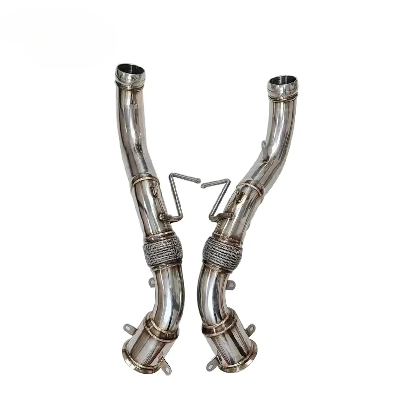 

High Performance Exhaust System Stainless Steel Polishing Catless Sport Downpipe for Mclaren 650S 570S 570GT 540C 600LT