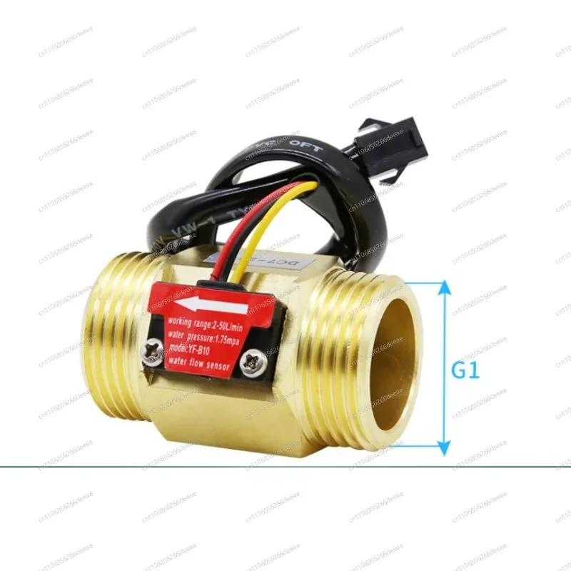 

Датчик потока воды DC 5-15В, 1 дюйм, на основе датчика Холла, DN25, латунный, промышленный расходомер