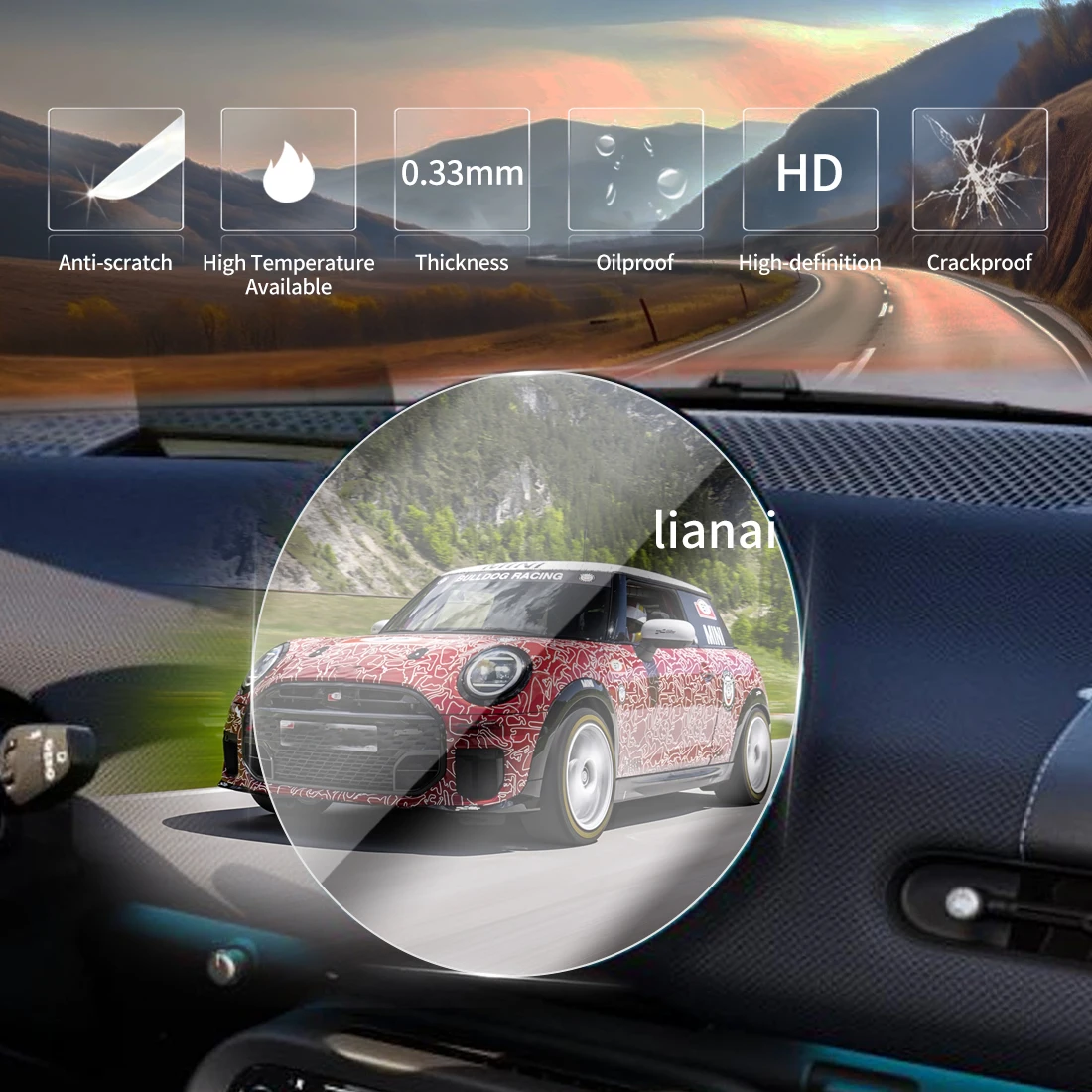 ฟิล์มกันรอยหน้าจอสำหรับ BMW MI - Interior Design Hd บทวิจารณ์และราคา