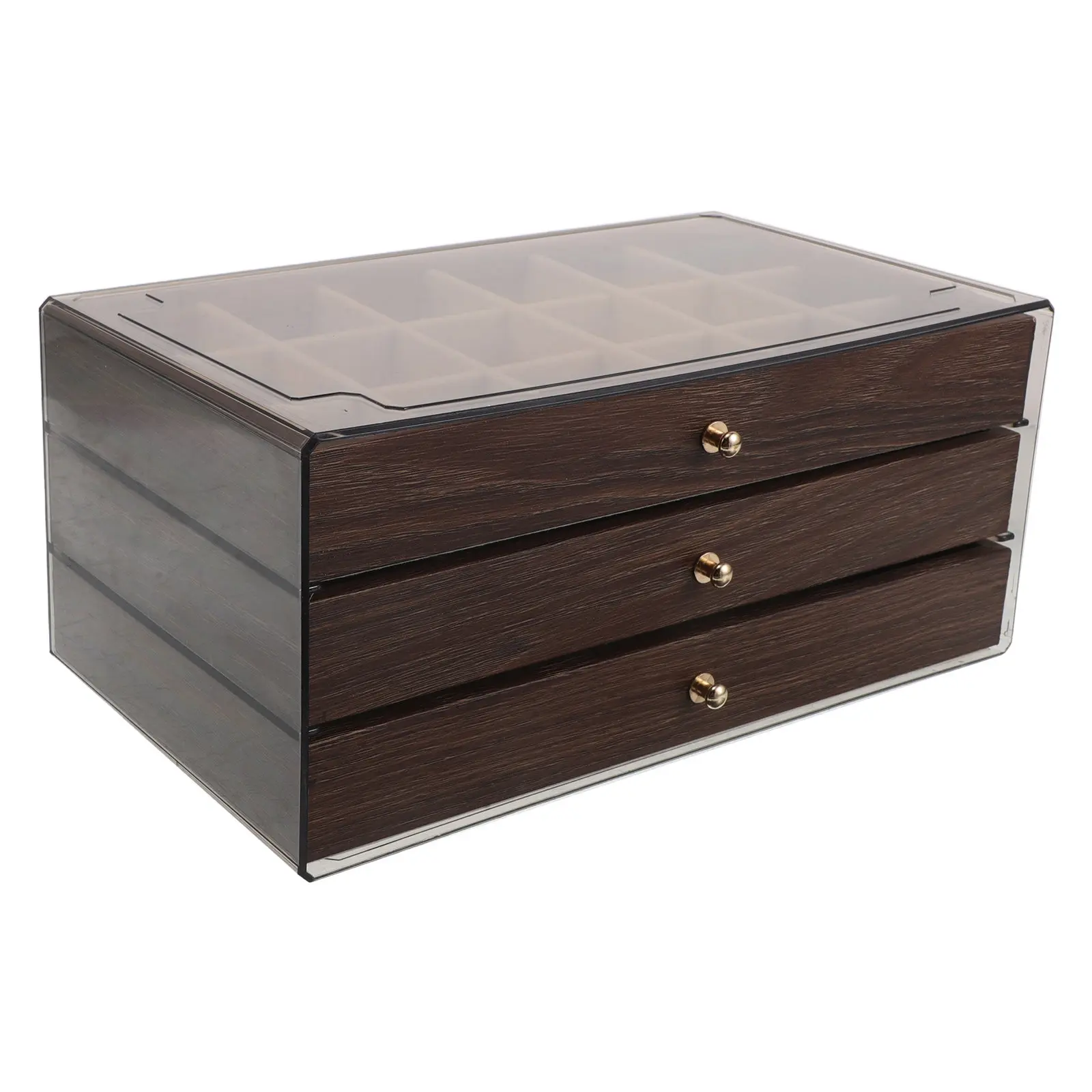 

Vintage Wood Jewelry Box Retro Trinket Organizer Bedroom Jewelry Storage Chest Small Keepsake Case for Rings Necklaces