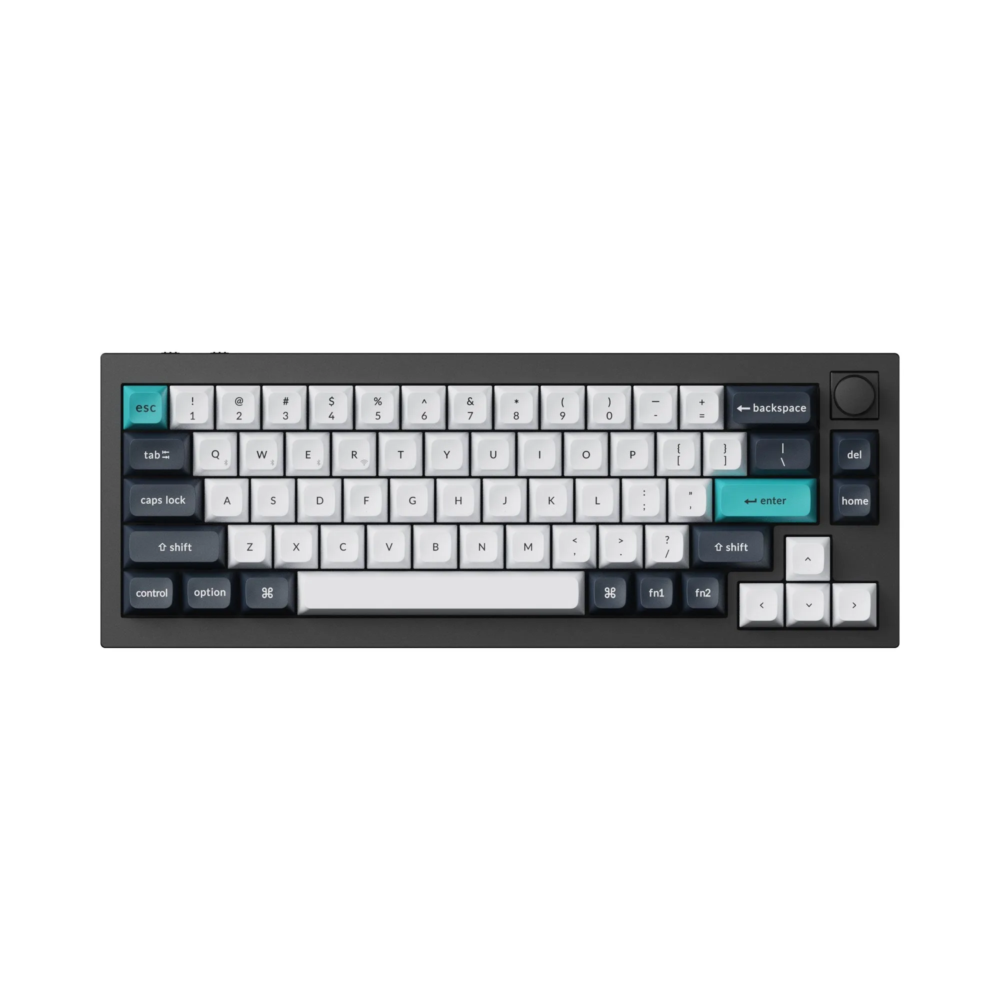 

Keychron Q2 Max QMK/VIA Wireless Custom Mechanical Keyboard for Mac Windows Linux Gateron Jupiter Switch