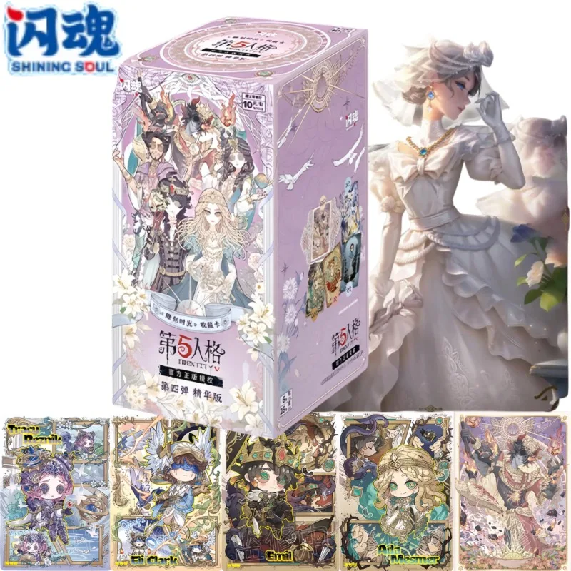 

Коллекционные карточки Shining Soul Genuine Identity V The Fourth Essence Edition Fanhua: периферийные карты по игре